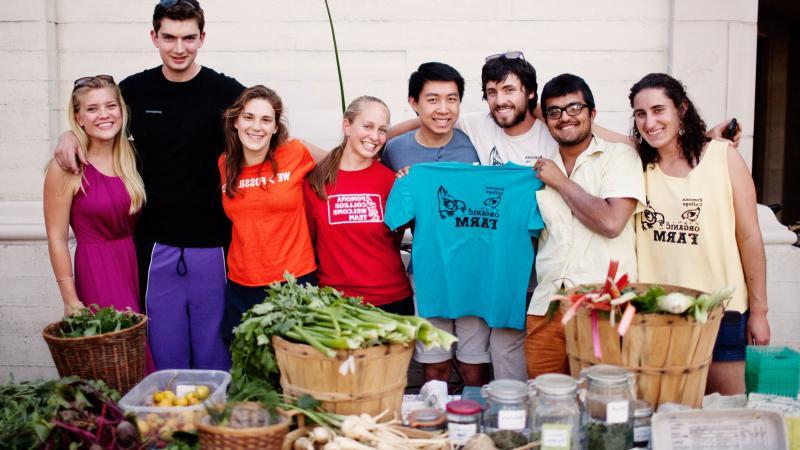 Farm Stand sale at the Smith Campus Center